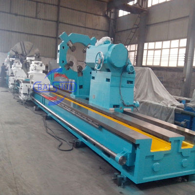 C61250 Heavy Duty Horizontal Lathe 32ton Kapasitas Beban 2500mm Swing