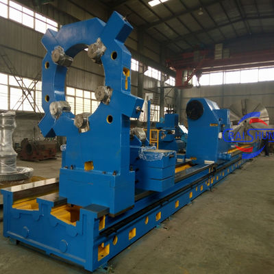 Pabrik Pasokan 3150mm Diameter Besar Beban Berat Bertugas Horisontal Metal Turning Lathe
