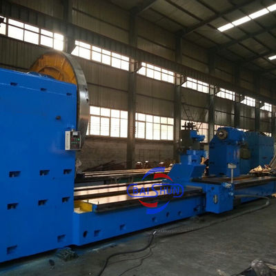 Ukuran Besar Diameter Lathe Heavy Duty Horisontal Mesin Mesin Metal Lathe