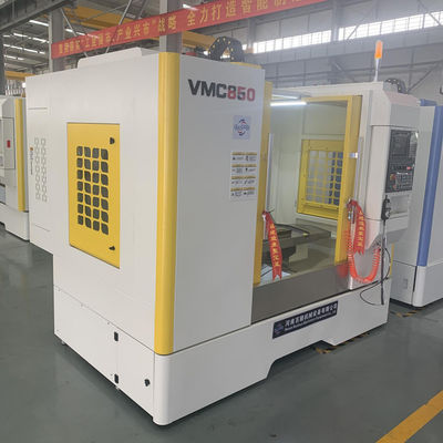 Keakuratan tinggi CNC Machining Vertikal Otomatis Pusat Mesin Lathe CNC Milling Machine