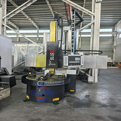 Mesin Bubut Vertikal CK5116 Diameter Putar 1600mm Kapasitas 3.2T