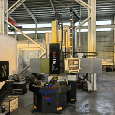 CK5116 Mesin Mesin CNC 1600mm Turning Diameter 3.2T Kapasitas