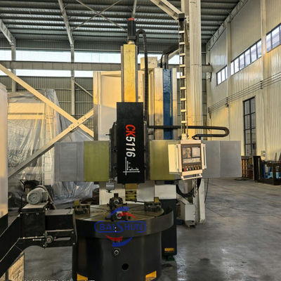 1600mm Untuk 2600mm Diameter Single Column VTL CNC Vertical Lathe Mesin