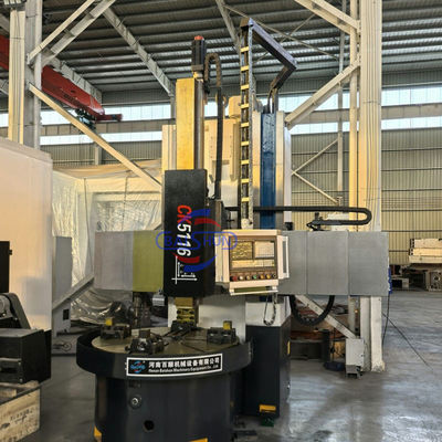 Precision Model CK5225 2 Axis Double Column Metal Turning Vertical Lathe Mesin