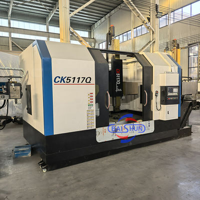 Mesin Bubut Vertikal CNC CK5116 Diameter Putar 1600mm Kapasitas 3.2T