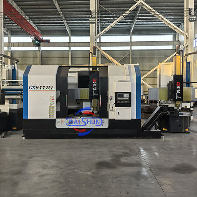 Pemasok China Presisi Vertikal Turret Lathe CNC Mesin Bubut Vertikal Untuk Logam