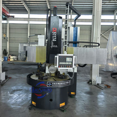 Tinggi Precision Besar Turret Lathe CNC Carousel Vertikal Mesin Lathe Untuk Logam