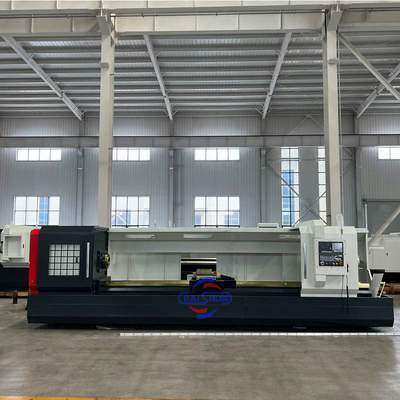 Peralatan Mesin Horizontal Kinerja Tinggi Kontrol CNC Bubut CK6150 CK6180