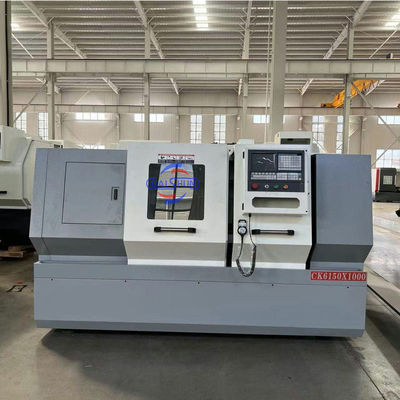 Mesin Bubut Logam CNC 500mm Tempat Tidur Datar 7.5kW 2-Sumbu