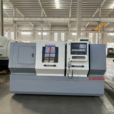 Horizontal CNC Lathe Mesin Harga Metal Turning Lathe Dengan Kontrol CNC