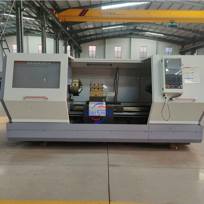 Flat Bed horizontal CNC Lathe CK6150 500mm Swing 1500mm Workpiece