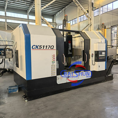 China Single Column CNC Vertical Lathe Machine Otomatis Vertical Turning Lathe