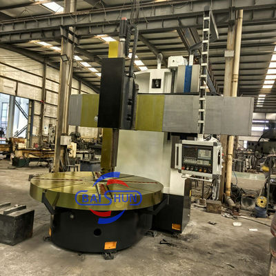 Rusia Populer Karusel Berkecepatan Tinggi Berputar Turret Vertikal CNC Lathe Vertikal