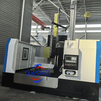 Mesin Bubut Vertikal CNC dengan Diameter Putar Maksimum 2000mm, Tinggi Maksimum 1200mm, dan Ukuran Meja Kerja 1800mm