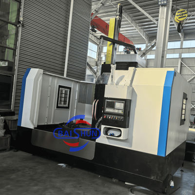 Mesin Bubut CNC Vertikal CK5120 dengan Diameter Putar Maks. 2000mm, Tinggi Maks. 1200mm, dan Ukuran Meja Kerja 1800mm