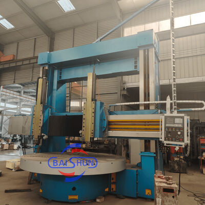 Double Column CNC Vertical Lathe dengan diameter berputar maksimum 4000mm untuk mesin tugas berat