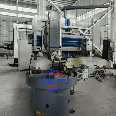 Manual Type Heavy Duty Vertical Lathe Machine with 1600 mm Max. Turned Length for Metal Turning