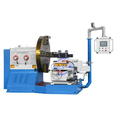 PLC Control Flange Lathe Machine dengan 1600 mm Max. Diameter Berputar untuk Medium Duty Machining