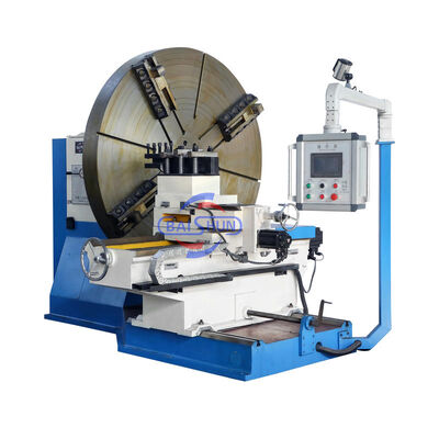2500mm Max. Dibalik Diameter Wajah mesin bubut dengan 2000mm Chuck Diameter dan 15kW Spindle Motor Power