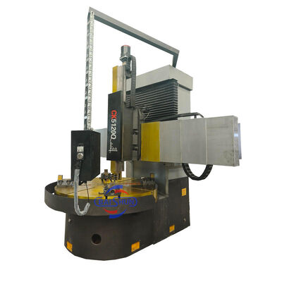 Precision Vertical Type CNC Turning Lathe Dengan Kapasitas 5t Dan Motor 15kw