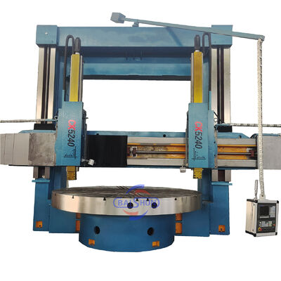 2 Axis Mesin Alat Logam CNC Double Column Vertikal Lathe Diameter Besar