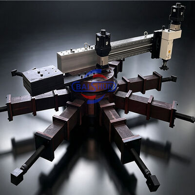 Mesin Flange On-Site Marine Propeller Flange untuk Mesin Groove Milling